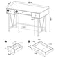 Analiese 47-inch 3-drawer Writing Desk Mango