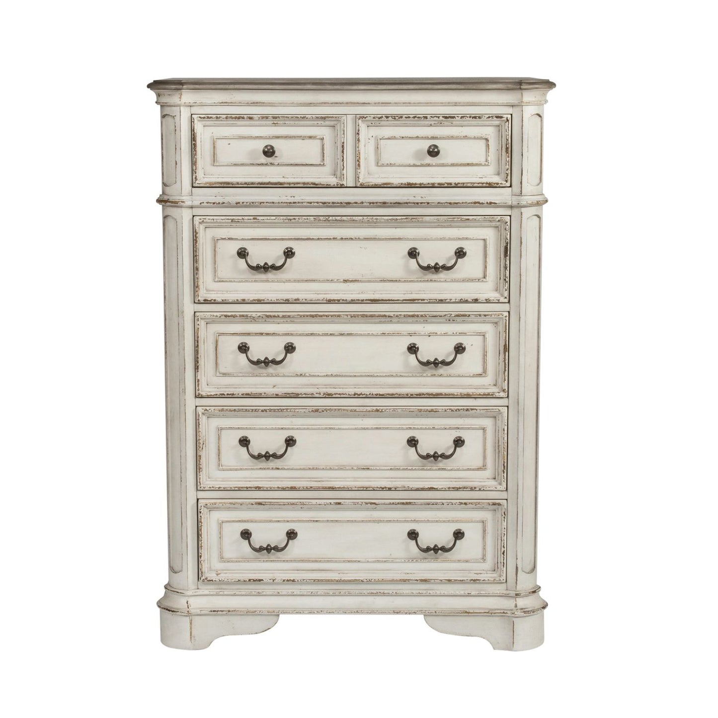 King Uph Sleigh Bed, Dresser & Mirror, Chest, Night Stand