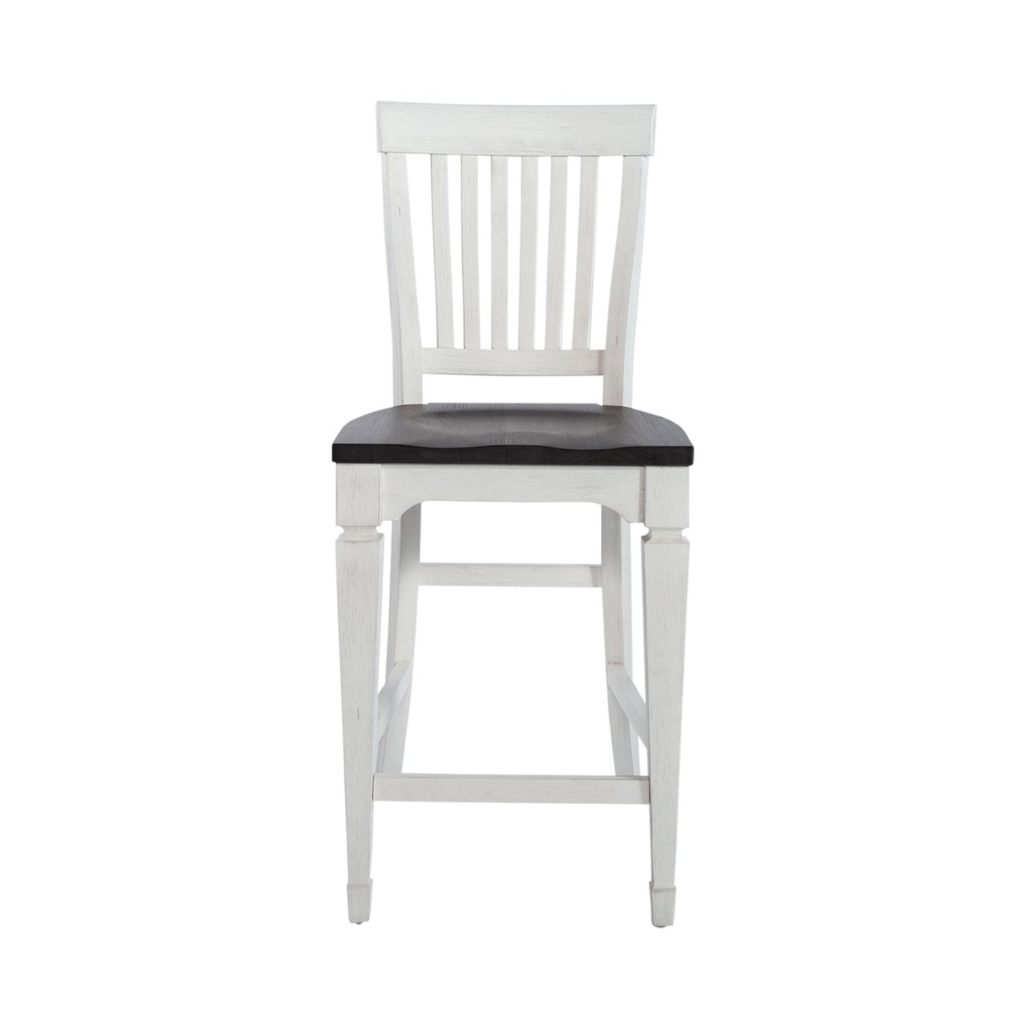 Counter Height Slat Back Chair