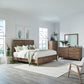 King Panel Bed, Dresser & Mirror, Chest