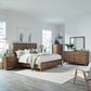 King California Panel Bed, Dresser & Mirror, Chest, Night Stand