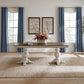 Double Pedestal Table Set