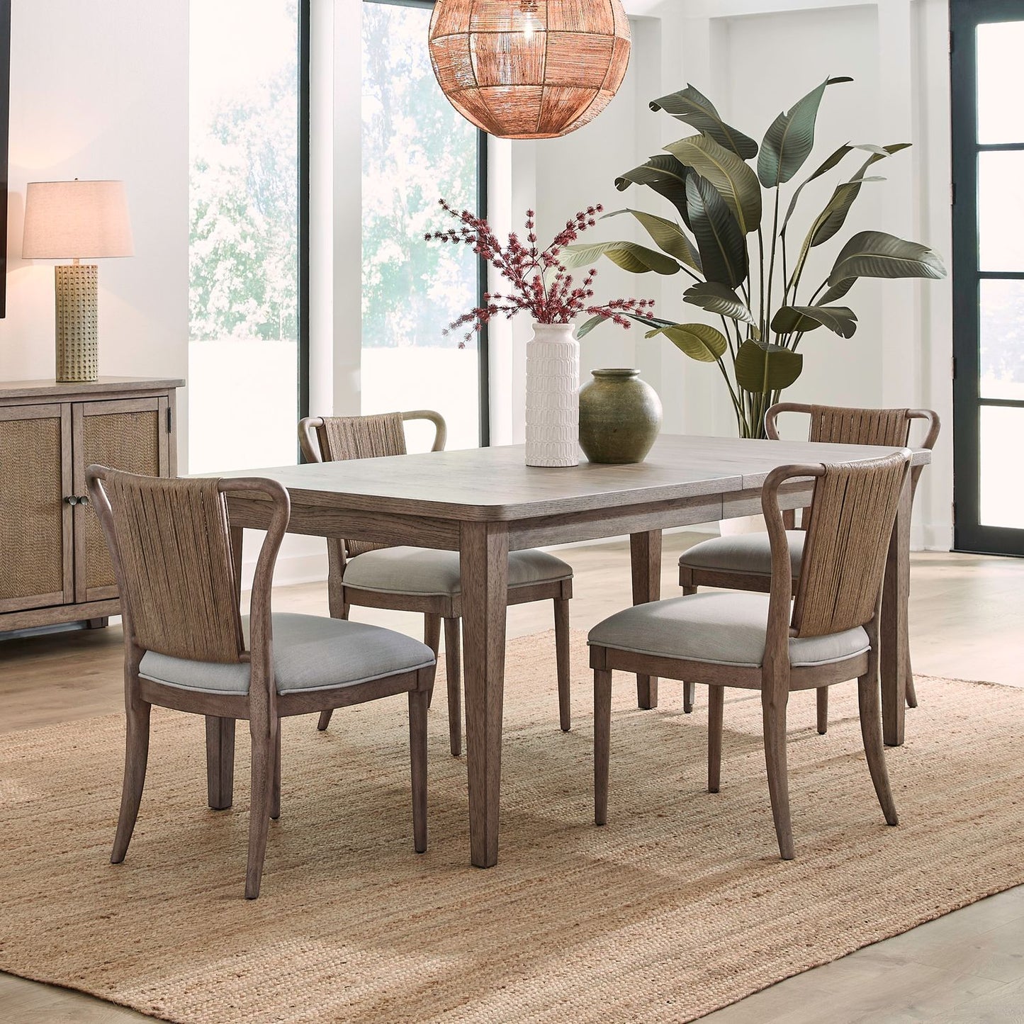 Opt 5 Piece Rectangular Table Set