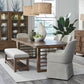 6 Piece Double Pedestal Table Set