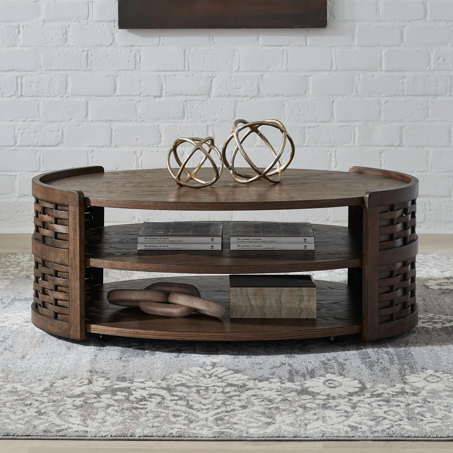Oval Cocktail Table