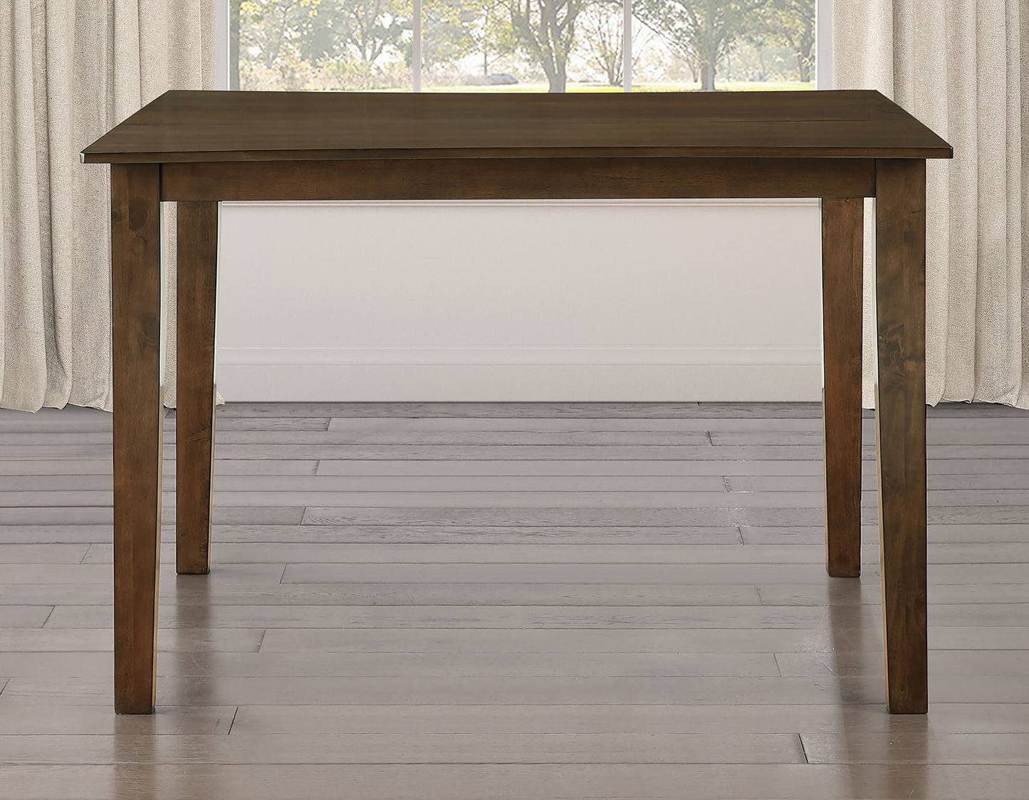 Joplin 5-Piece Counter Dining Set, Walnut Finish