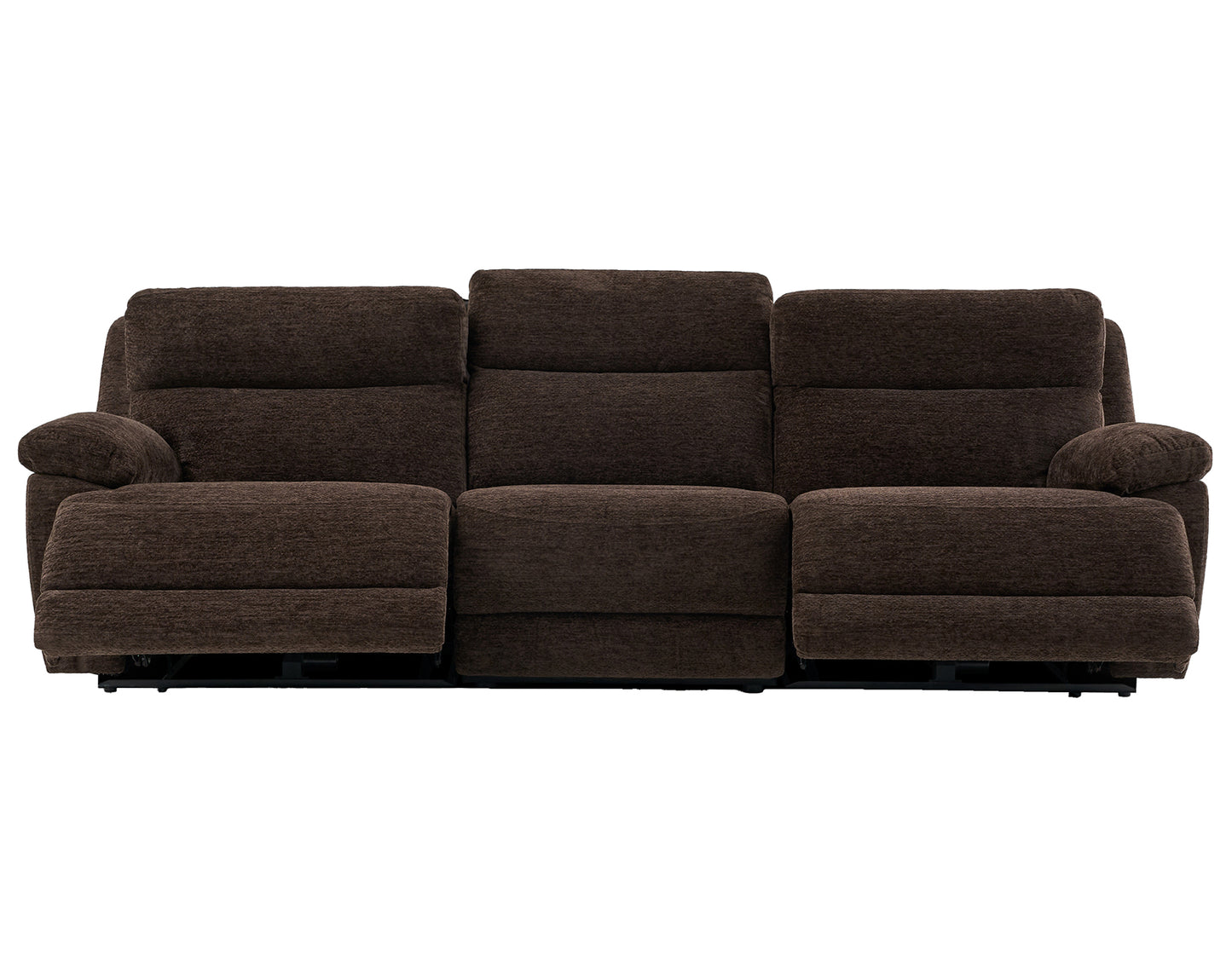 Gatlin Fabric Dual-Power 3-Piece Reclining Sofa
