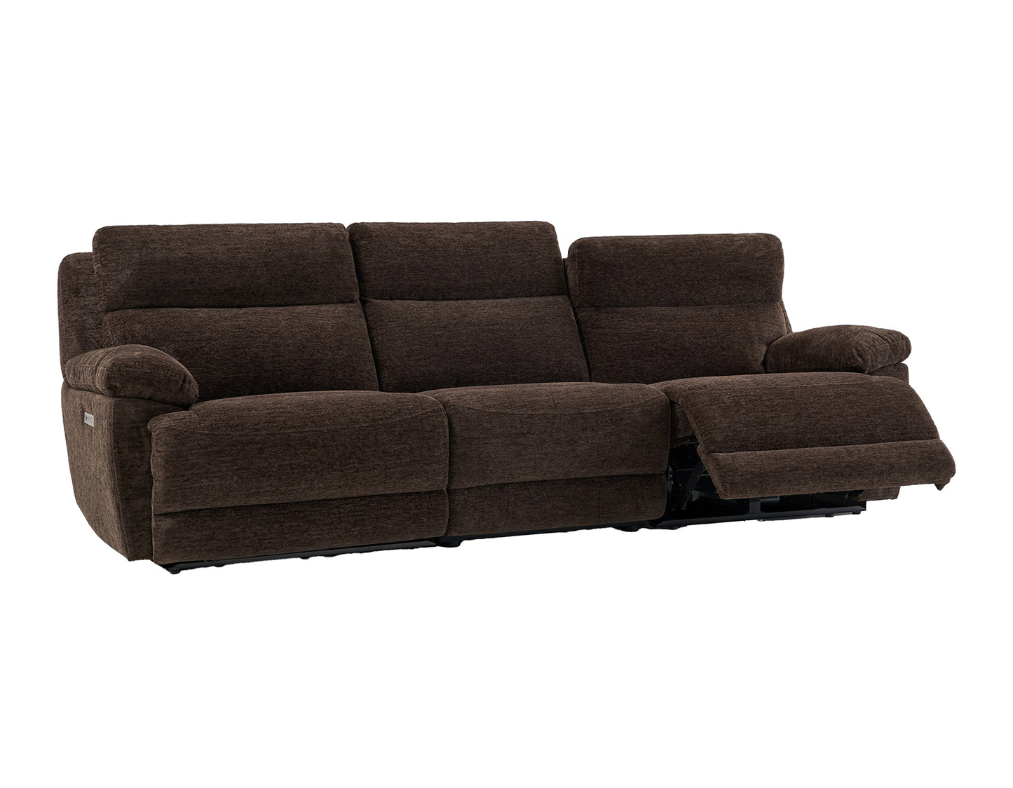 Gatlin Fabric Dual-Power 3-Piece Reclining Sofa