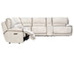 Olsen 6-Piece Sectional, Dual-Power Zero-Gravity Reclining, Dove