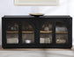 Magnolia Cathedral Doored Server, Black