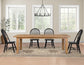 Sommerset 5-Piece 64-96″ Windsor Dining Set