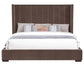 Pearson King Bed, Chocolate Velvet
