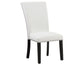 Artemis Side Chair, White Vegan Leather Cover