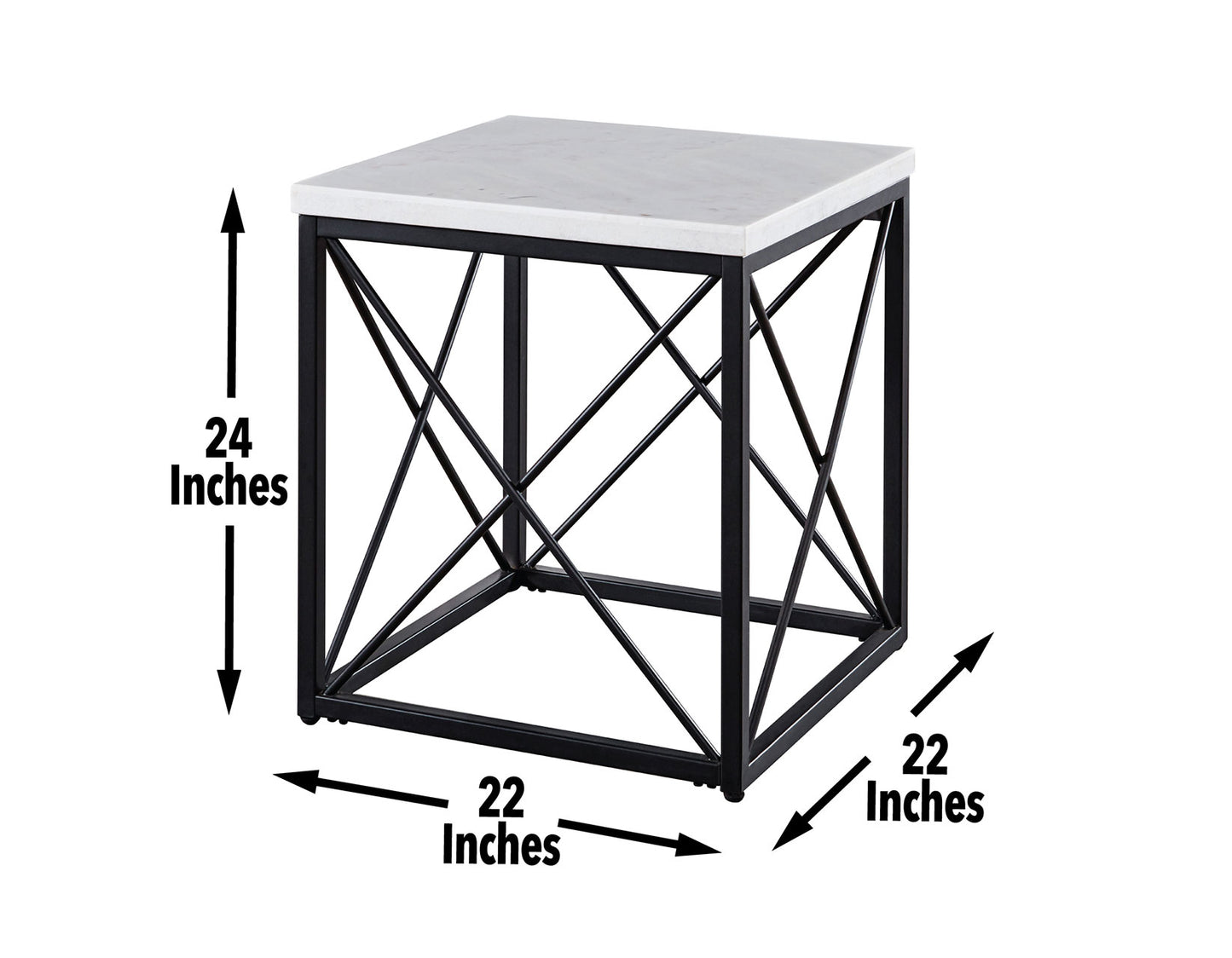 Skyler Marble Top

Cocktail Table
End Table