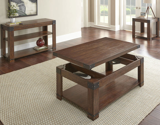 Arusha

Lift-Top Cocktail Table, Castered
End Table