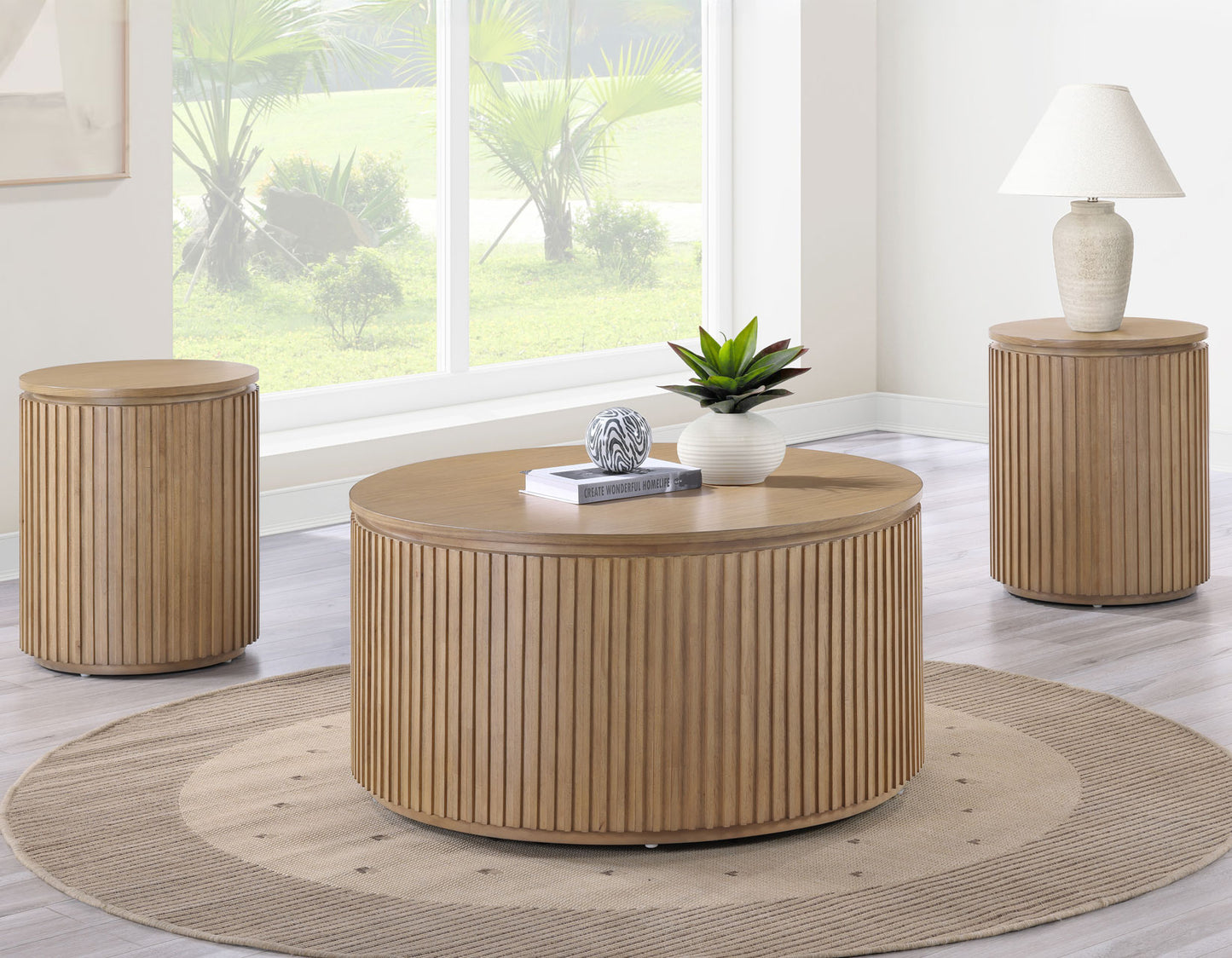 Colvin, Toffee

Cocktail Table, Castered
End Table