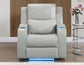 Luna Home Cinema Power Reclining, Ice

82″ Sofa
71″ Console Loveseat
Recliner