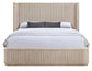 Henry Reeded Bedroom, Tan Finish