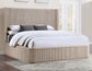 Henry Reeded Bedroom, Tan Finish