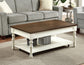 Joanna

Cocktail Table, Castered
End Table