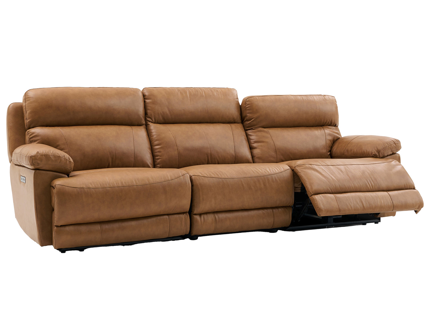 Gatlin Dual-Power Reclining, Leather

114″Sofa
95″ Console Loveseat
Recliner