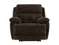 Gatlin Dual-Power Reclining, Brown Fabric

114″ Sofa
95″ Console Loveseat
Recliner