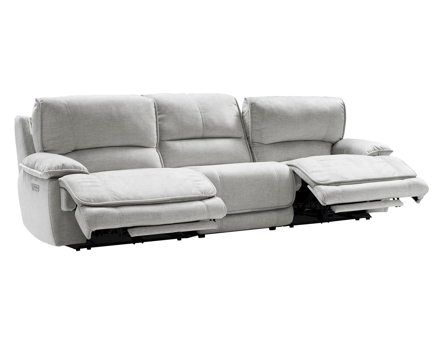 Olsen Dual-Power Zero-Gravity Reclining, Silver

117″ Sofa
97″ Console Loveseat
Recliner