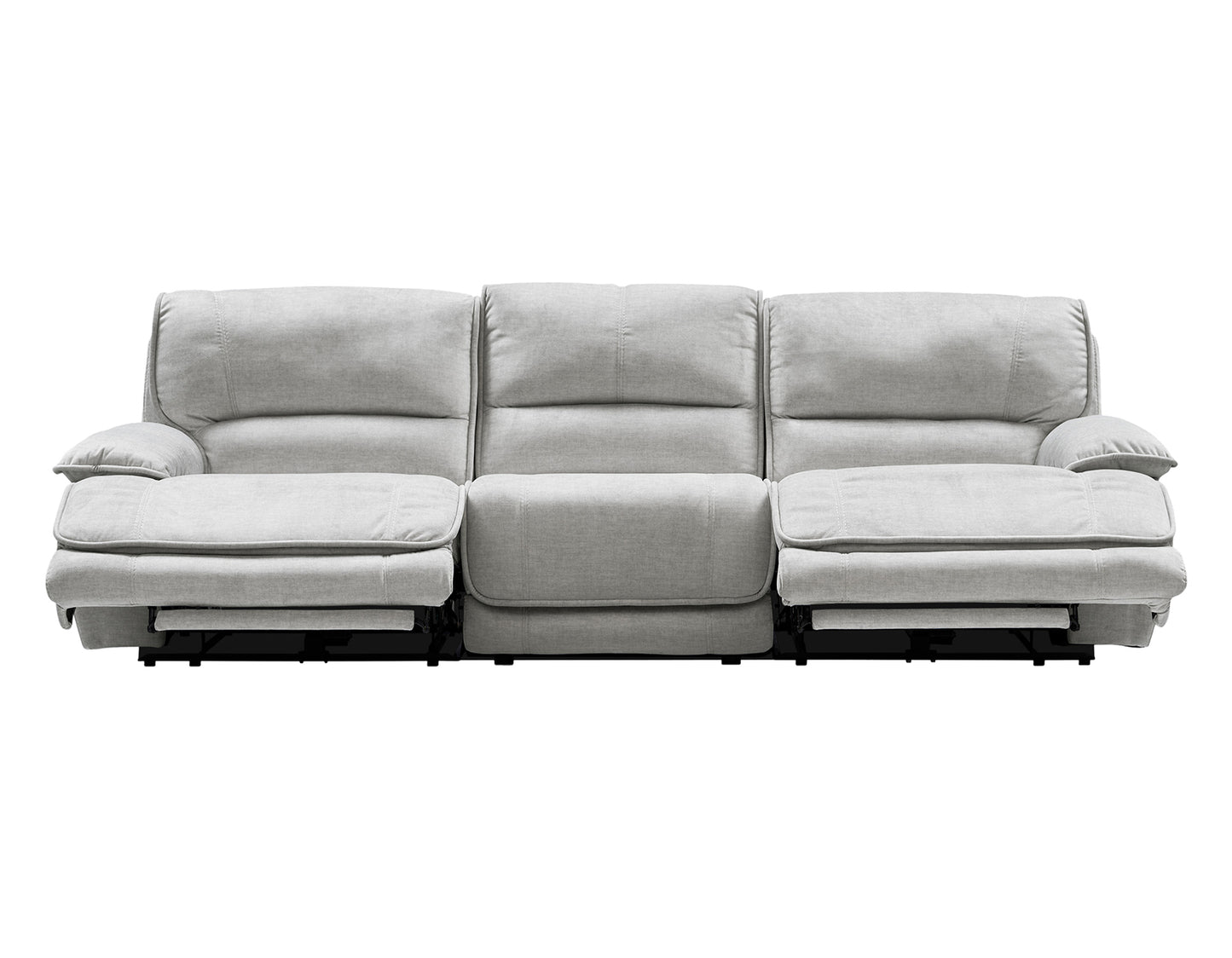 Olsen Dual-Power Zero-Gravity Reclining, Silver

117″ Sofa
97″ Console Loveseat
Recliner