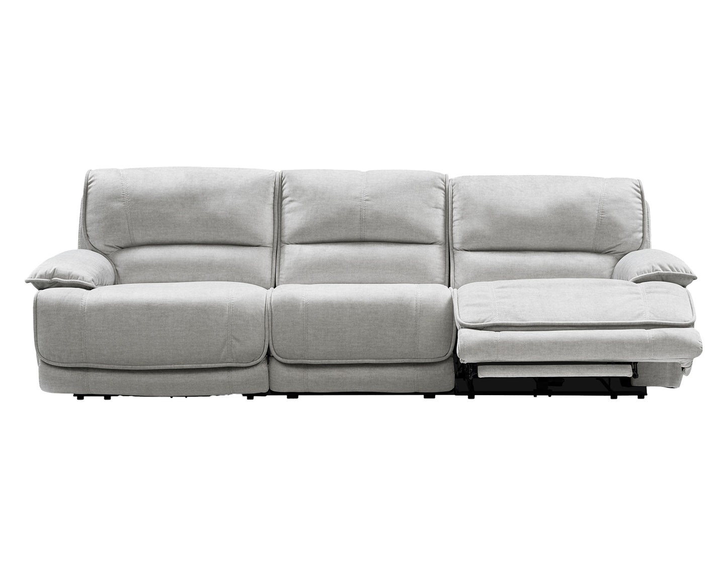 Olsen Dual-Power Zero-Gravity Reclining, Silver

117″ Sofa
97″ Console Loveseat
Recliner