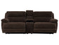 Gatlin Fabric Dual-Power 3-Piece Reclining Loveseat