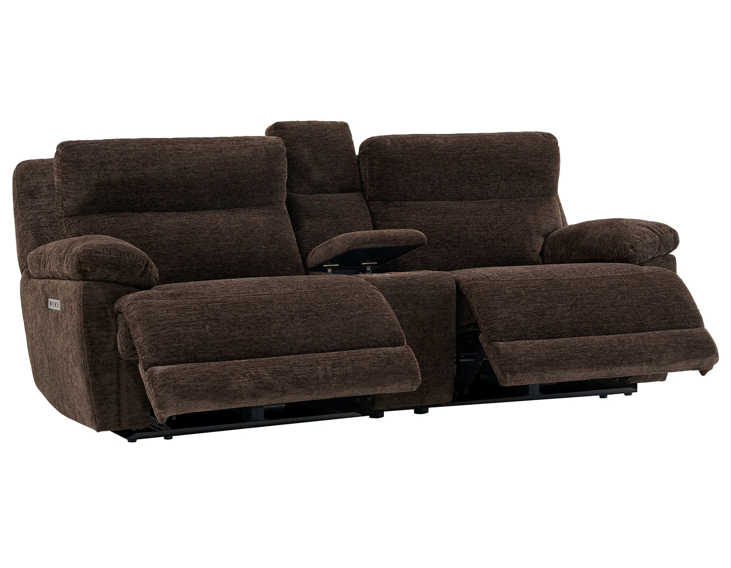 Gatlin Fabric Dual-Power 3-Piece Reclining Loveseat