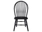 Sommerset Solid Wood Black Modern Windsor Chair