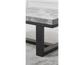 Artemis Sofa Table, Gray Marble Top