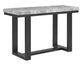 Artemis Sofa Table, Gray Marble Top