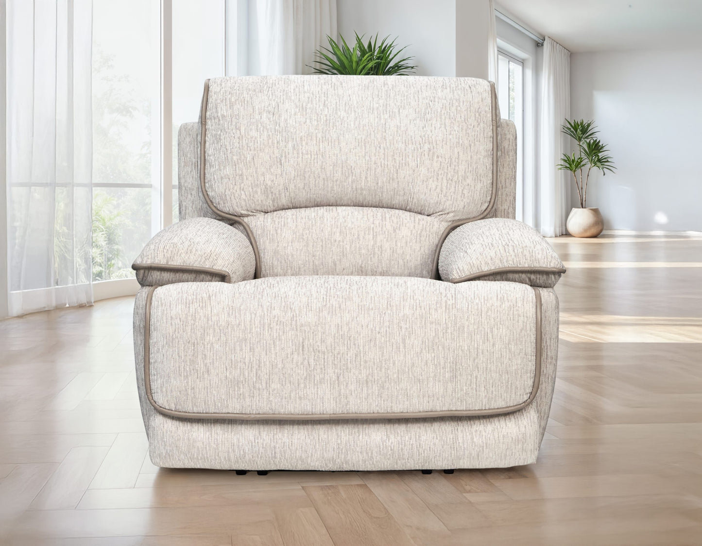 Olsen Recliner, Dual-Power Zero-Gravity, Dove