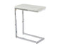 Echo, Chairside End Table, White Marble Top