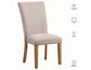 Artemis Side Chair, Beige Chenille