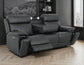 Zenith Power Home Theater Sofa with Built-In Speakers, Lighting and Vibration.