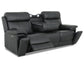 Zenith Power Home Theater Sofa with Built-In Speakers, Lighting and Vibration.