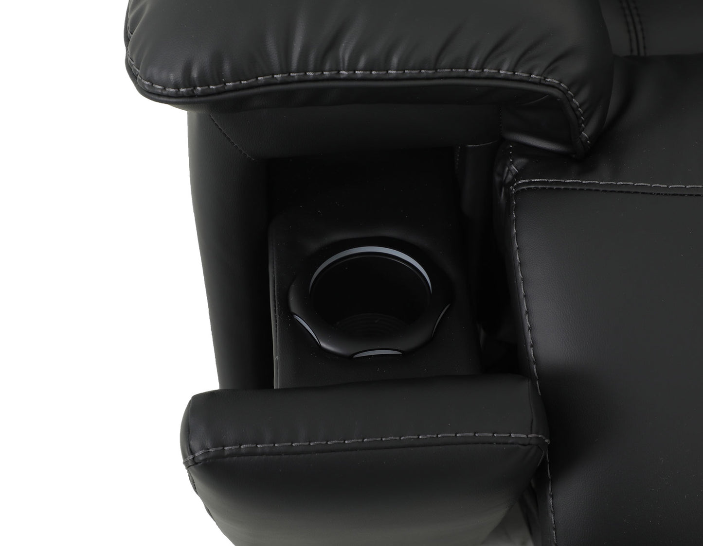 Zenith Power Home Theater Sofa with Built-In Speakers, Lighting and Vibration.