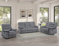 Cozy Loveseat, Manual Reclining, Gray