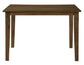 Joplin 42-54″ Counter Table with 12″ Leaf, Walnut Finish