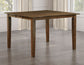 Joplin 42-54″ Counter Table with 12″ Leaf, Walnut Finish