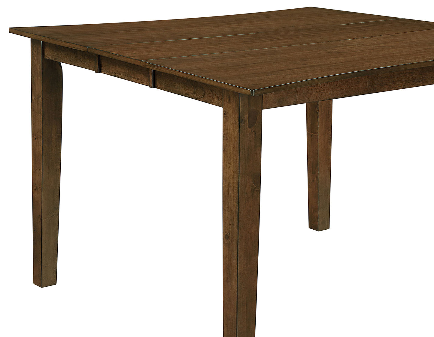 Joplin 42-54″ Counter Table with 12″ Leaf, Walnut Finish