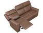 Barron Sofa, Manual Reclining, Brown