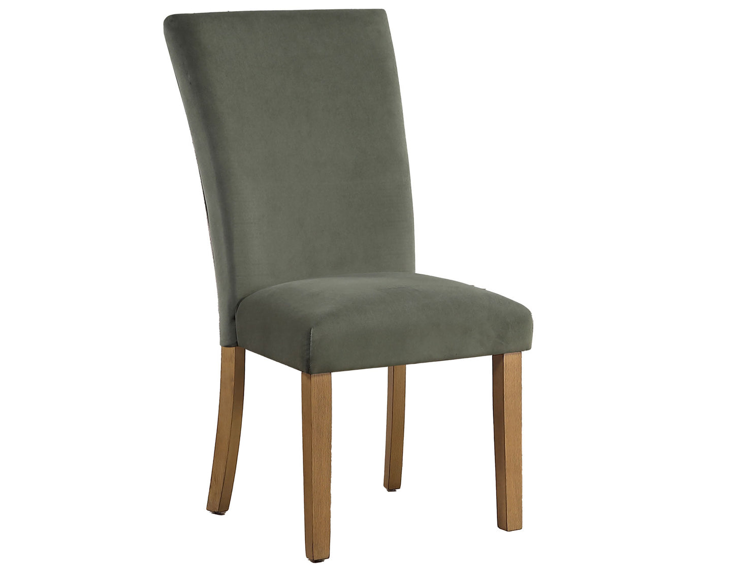 Artemis Side Chair, Green Velvet