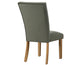 Artemis Side Chair, Green Velvet