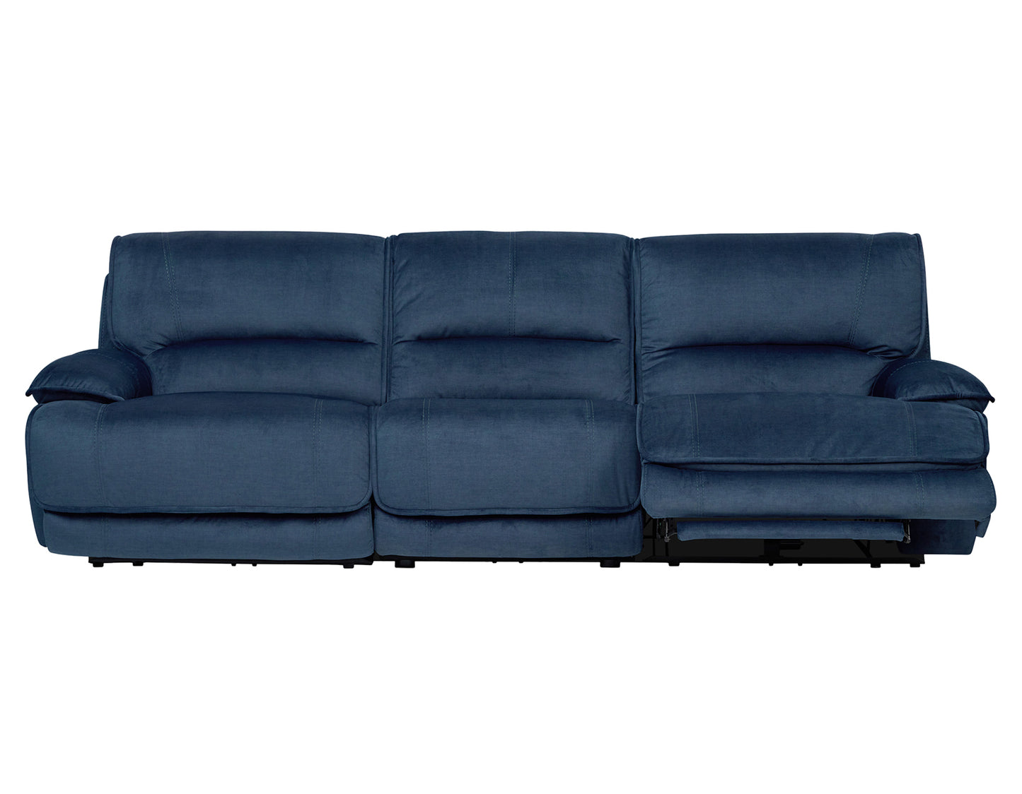Olsen Sofa, Dual-Power Zero-Gravity Modular Reclining, Indigo