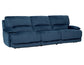 Olsen Sofa, Dual-Power Zero-Gravity Modular Reclining, Indigo