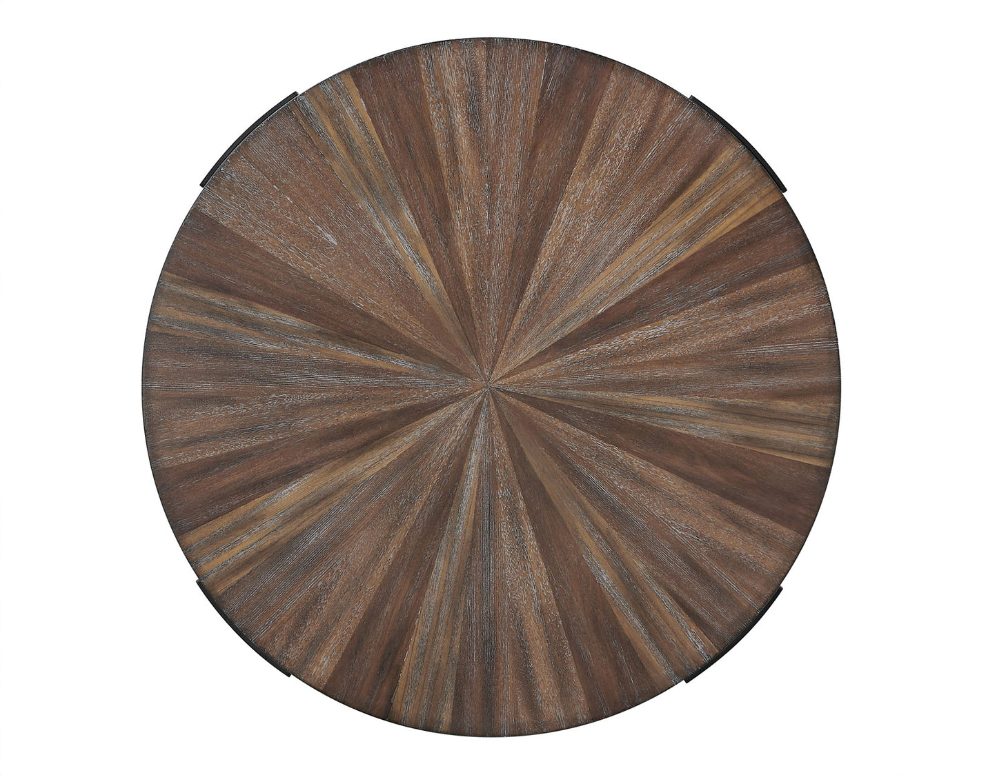 Chevron, 22-inch Round End Table